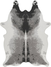 Hide GC_CHD1006 Gray 5 ft. x 7 ft. Area Rug