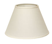 Slant Empire Hardback Lampshade with Washer Fitter, White