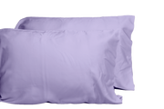 Luxurious Viscose from 100% Bamboo 2-Piece Pillowcase Set , Oeko-TEX Certified, King - Amethyst