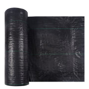 3 ft. x 50 ft. 3.0 oz. Black Woven Polypropylene Weed Barrier Fabric - Heavy Duty Landscape Fabric for Garden, Patio & Weed Control