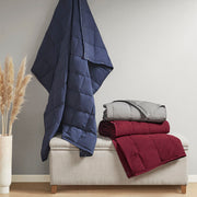 Wearable Multipurpose Throw Indigo 62x68'