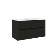 DAX Sahara Vanity Cabinet 40 Matt Black w/ Onix Basin