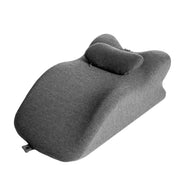 Ergonomic Spinal Posture Support & Multi-Functional Bed Pillow - Grey, Polyester Blend, 23.6 x 14.1 x 9 inches