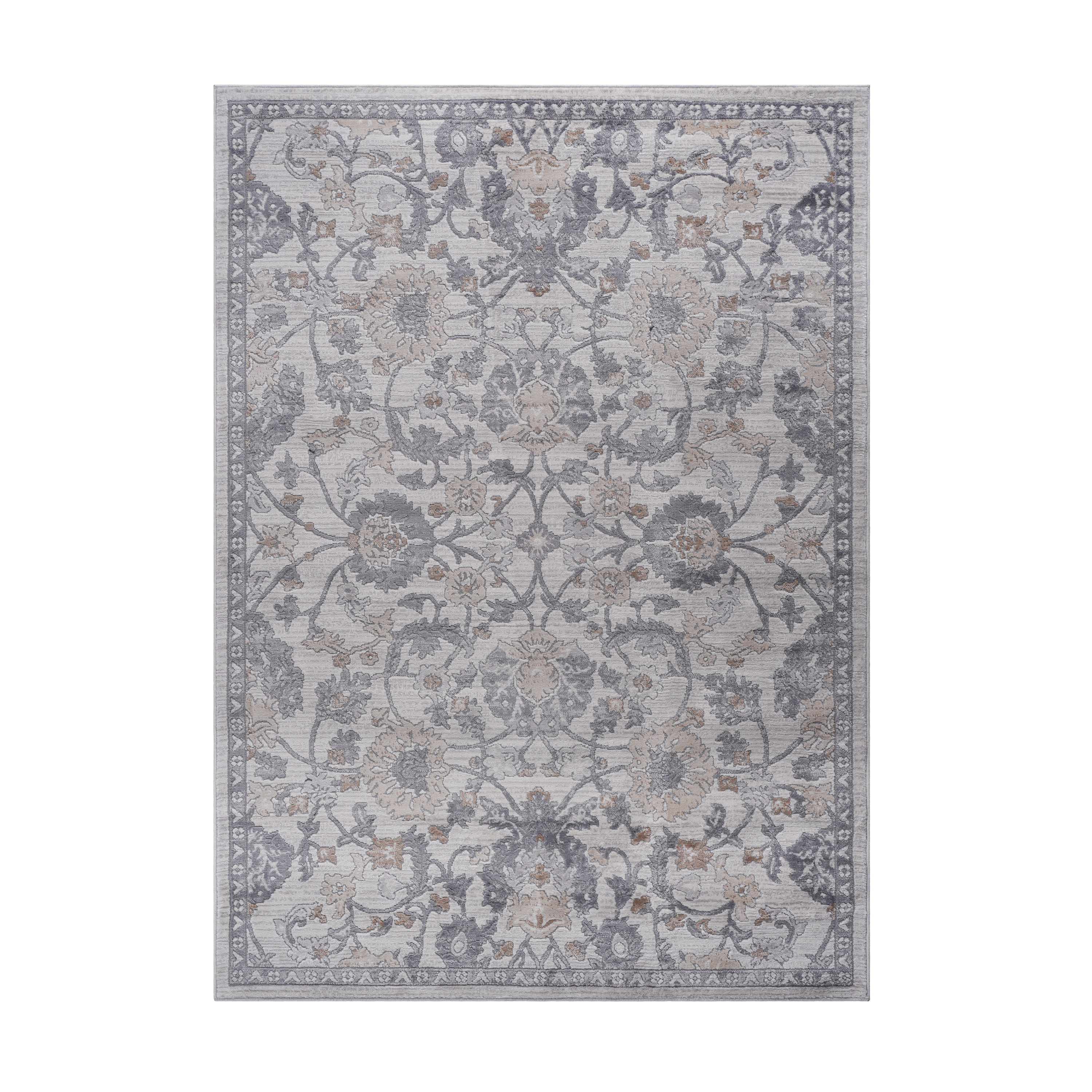 MARFI Collection 5X7 Sand / Ivory / Oriental Area Rug