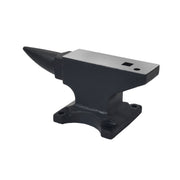 Single Horn Anvil, 100Lbs Cast Steel Anvil with High Hardness and Stable Base for Metalsmithing