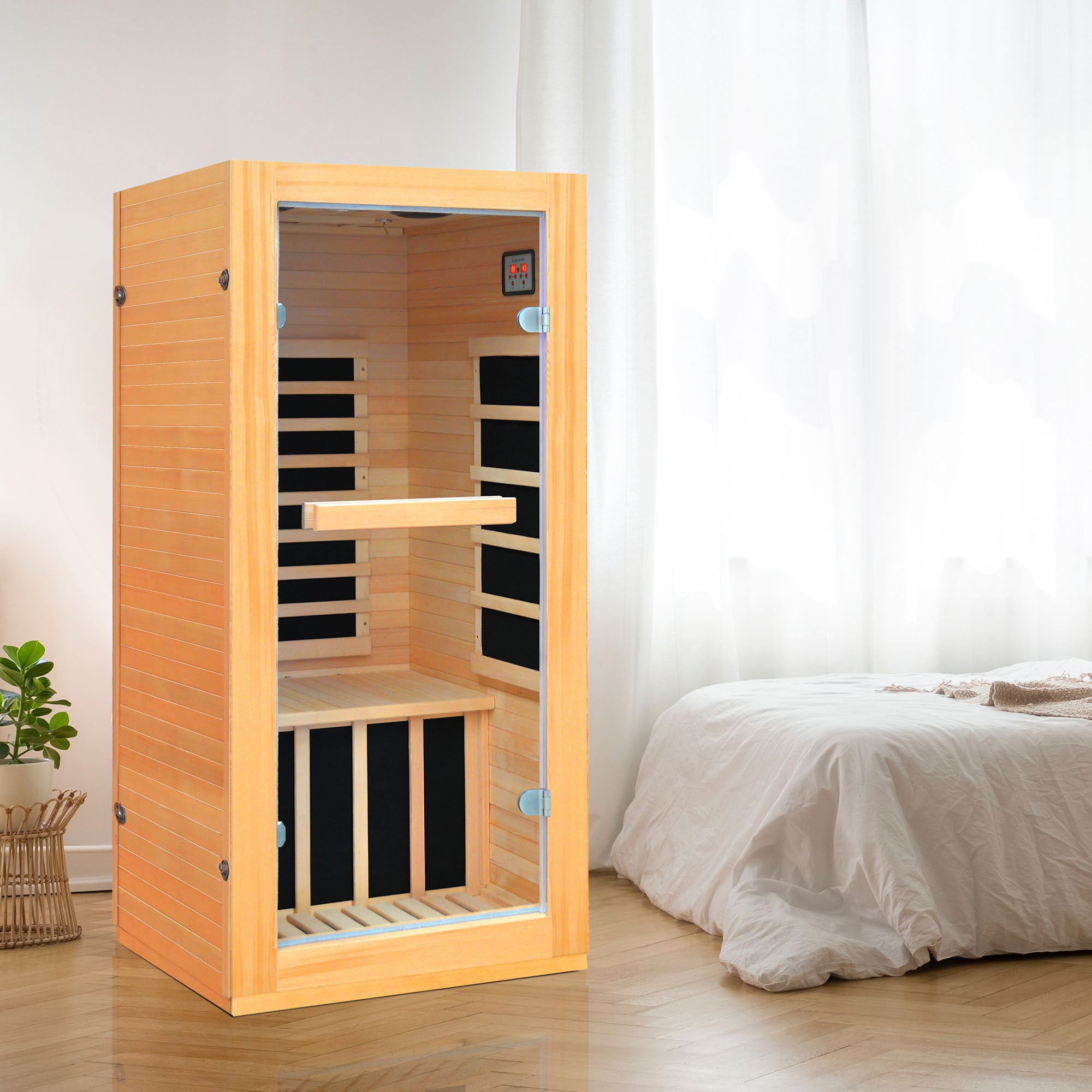 infrared sauna room single room