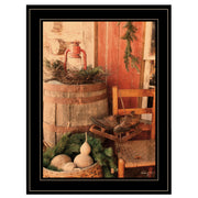 'Vintage Skates' by Anthony Smith, Ready to Hang Framed Print, Black Frame