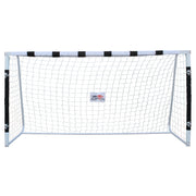 DOUBLE FISHLarge Durable 10x5.2ft Backyard Soccer Goal Set Weatherproof UPVC Frame, Heavy-Duty Soccer Nets, Convenient Carry Bag, Sturdy Ground Stakes