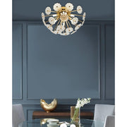 Gold Flush Mount Ceiling Light