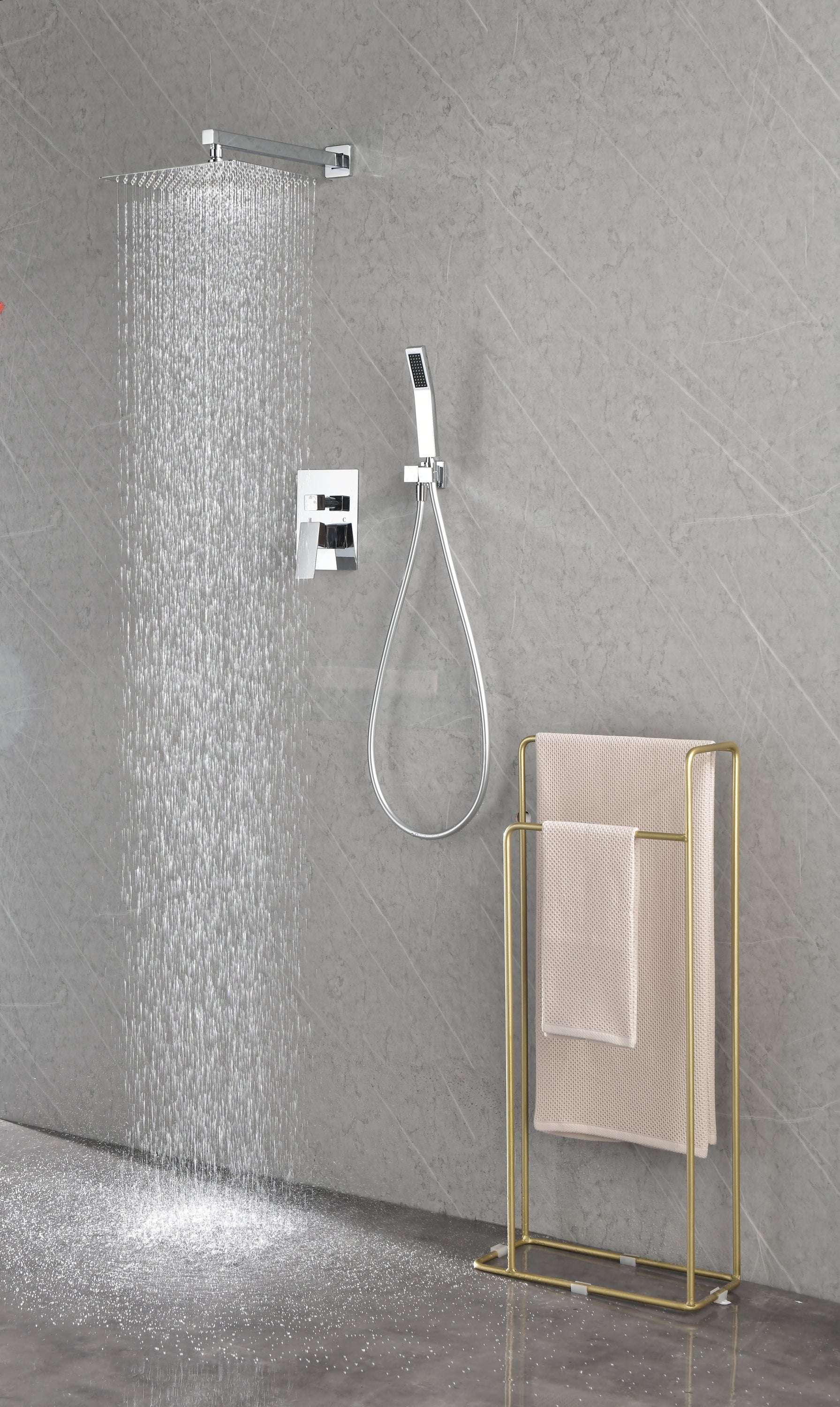 12' Rain Shower Head Systems Wall Mounted Shower