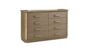 Medusa Dresser Made with Wood in Gold Finish(INCLUDES DRESSER ONLY)  same as B009139109 (CA inventory)