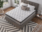 Assembled in USA - 10' Full Diamond Innerspring Hybrid and Cooling Gel Memory Foam Mattress, Pressure Relief, and Motion Isolation, CertiPUR-US and Oeko TEX Certified