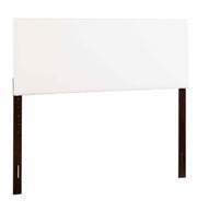 Elegant White Casual Full Headboard