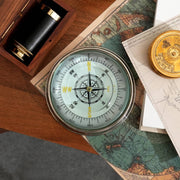 Vintage Collectible Aluminium Condensor Campass-Silver