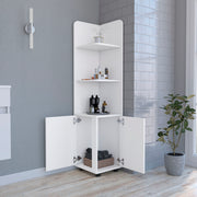 Freestanding cabinet Kairatu, One Drawer, White Finish