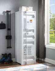 Cargo White Finish Wardrobe