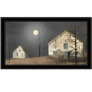 'Still of the Night' By Billy Jacobs, Ready to Hang Framed Print, Black Frame