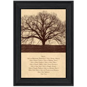 'Life Is' By John Jones, Ready to Hang Framed Print, Black Frame