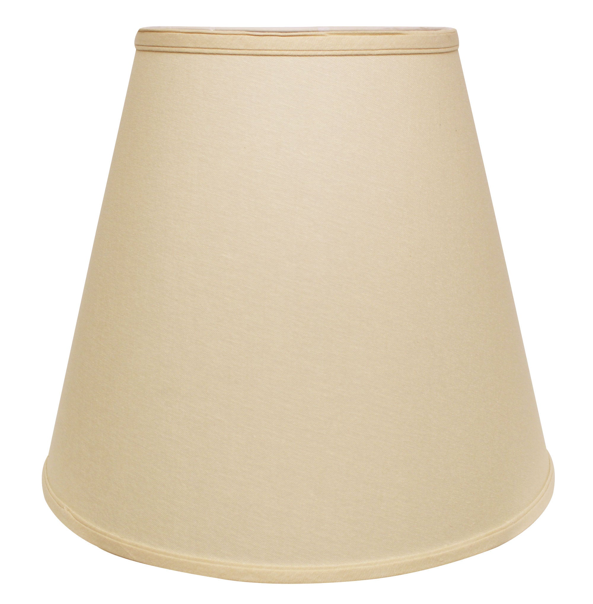 Slant Extra Deep Empire Hardback Lampshade with Washer Fitter, Beige