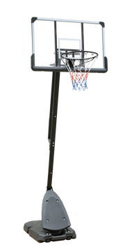 Height Adjustable Basketball Hoop, 7.5 to 10ft Adjustable Basketball Stand with 44 Inch Backboard, Portable Basketball Goal System with Stable Base and Wheels, Use for Outdoor
