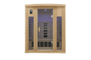 Hemlock sauna for 3 people