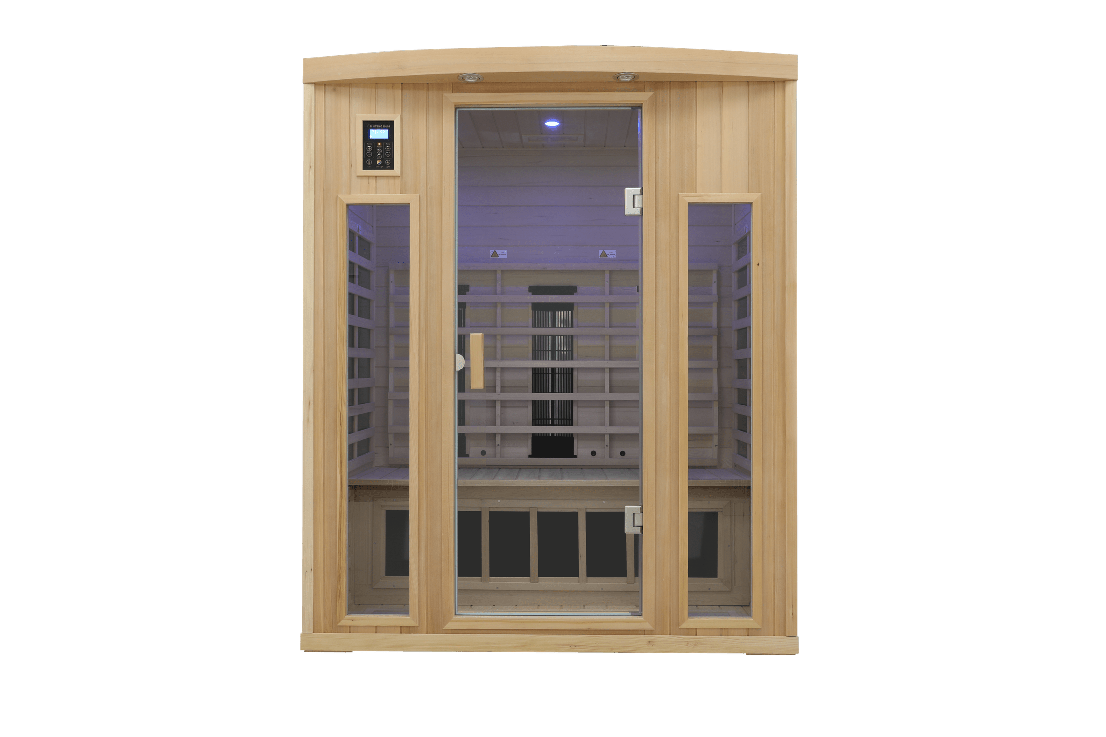 Hemlock sauna for 3 people