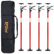 Adjustable Steel Support Pole System for Jacks and Drywalls with Carry Bag, Extends 45-114 Inches