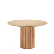 Hathaway 59' Round Dining Table in Natural