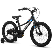 A18117 Kids' Bike 18 Inch Wheels, 1-Speed Boys Girls Child Bicycles For 3-5Years, With Removable Training Wheels Baby Toys, Front V Brake, Rear Holding Brake