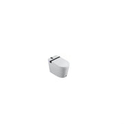 Smart Toilet with Bidet Seat Built-in,Auto Open/Close Seat, Foot Sensor, LED Display,Night Light, Warm Water & Dryer,Revolving lamp,Side Knob With Multiple Controls