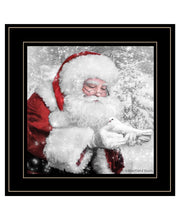 'Santa's Little Friends' by Bluebird Barn, Ready to Hang Framed Print, Black Frame