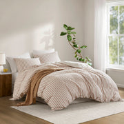 3 PCS King Duvet Set Terracotta
