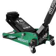 Floor Jack 1.5 Ton Hydraulic Low Profile Aluminum and Steel Car Jack, Lightweight Service Jack with Quick Lift Dual Pump, 3,000 lbs Capacity