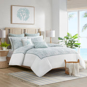 Duvet Cover Mini Set White Full/Queen