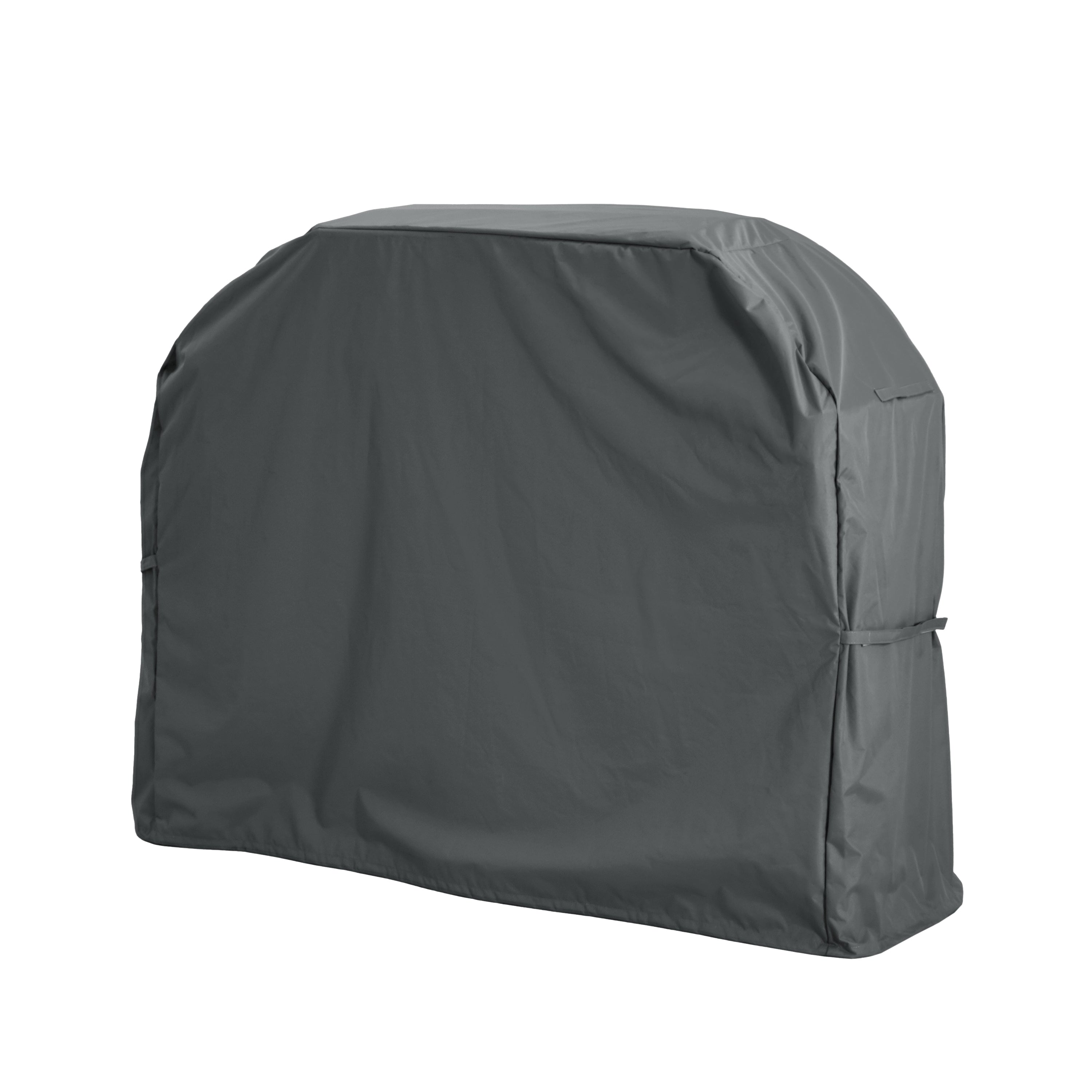 SHIELD Patio Outdoor BBQ Grill Cover Durable Weather-Resistant Fabric Dark Gray 58x24x48 inches