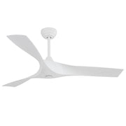 52 Inch Ceiling Fan Without Light, with Remote Control 6 Speed Quiet Reversible DC Motor