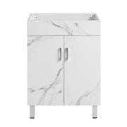 00''Bathroom Vanity,white  (Without ceramic basin)