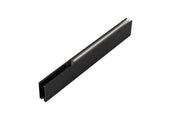 Shower Door Track Only, Matte Black 22D01P06-MB