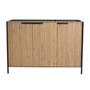 Modern Freestanding Bathroom Vanity with Adjustable Shelves in Light Coffee Plywood, 48'