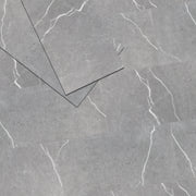 30PCS Gray Marble 6 MIL x 12 in. W x 24 in. L Vinyl Plank Flooring, Peel and Stick Flooring, Water Resistant (60 sq.ft./case)