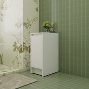 12' Freestanding Bathroom Storage Cabinets,Soft Close Doors,Floor Mounting Design,(KD-Packing)