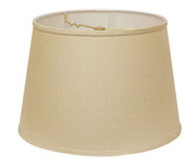Slant Modified Empire Hardback Lampshade with Washer Fitter, Beige
