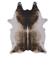 Hide GC_CHD1002 Brown 5 ft. x 7 ft. Area Rug