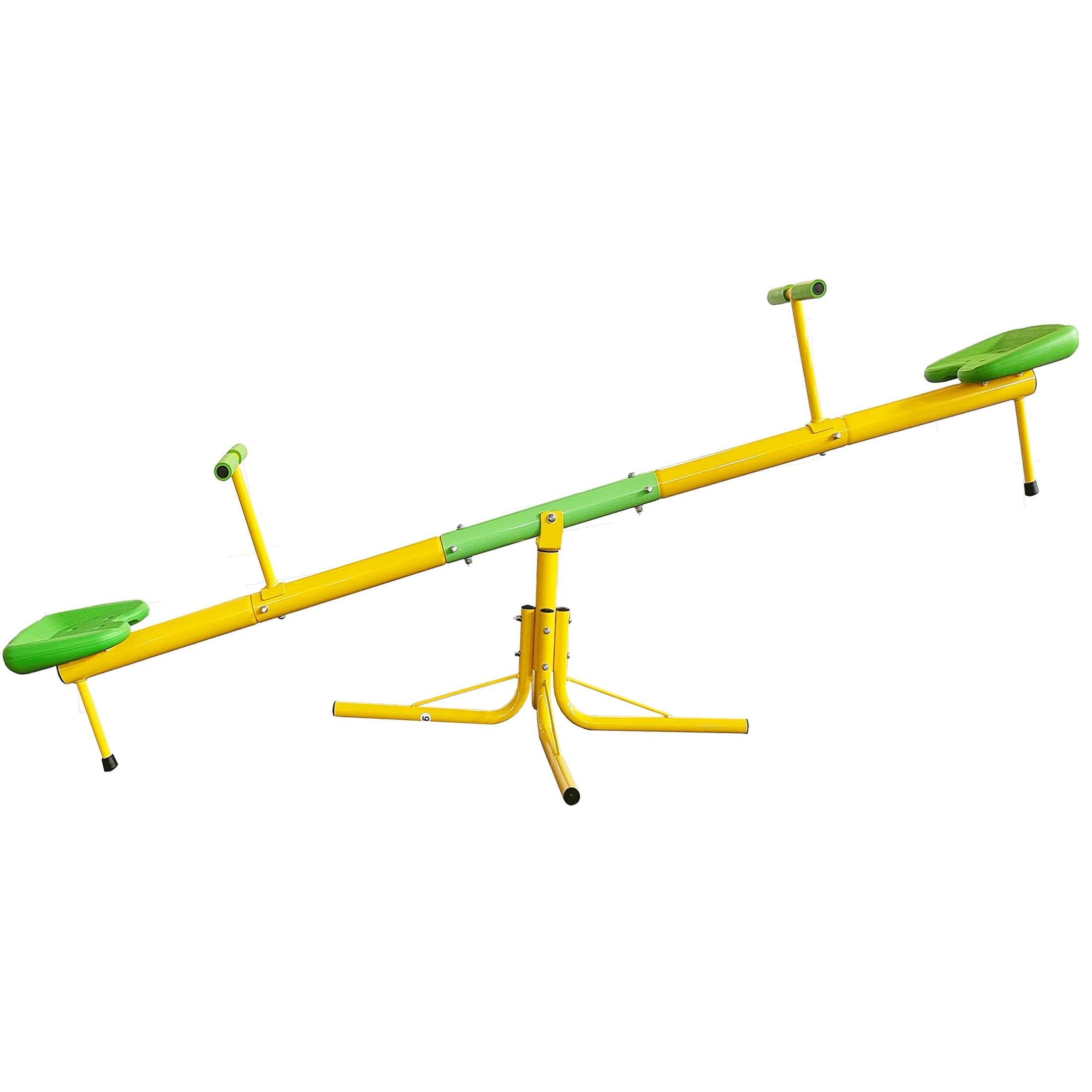 Garden kids Playground Seesaw Steel Outdoor Seesaw 360 Degree Rotation Seesaw Playground Equipment