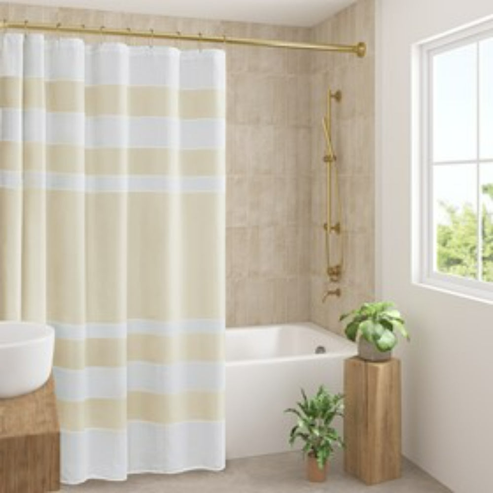 1 PCS 72x78' Shower Curtain with 3M Treatment Cream