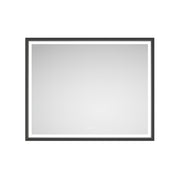 60in. W x 48 in. H LED Lighted Bathroom Wall Mounted Mirror with High Lumen+Anti-Fog Separately Control bedroom full-length mirror bathroom led mirror hair salon mirror