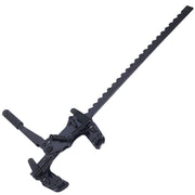 All-Purpose Fence Stretcher with Extra Hook for Easy Wire Adjustment, Black Steel, 33 Inches