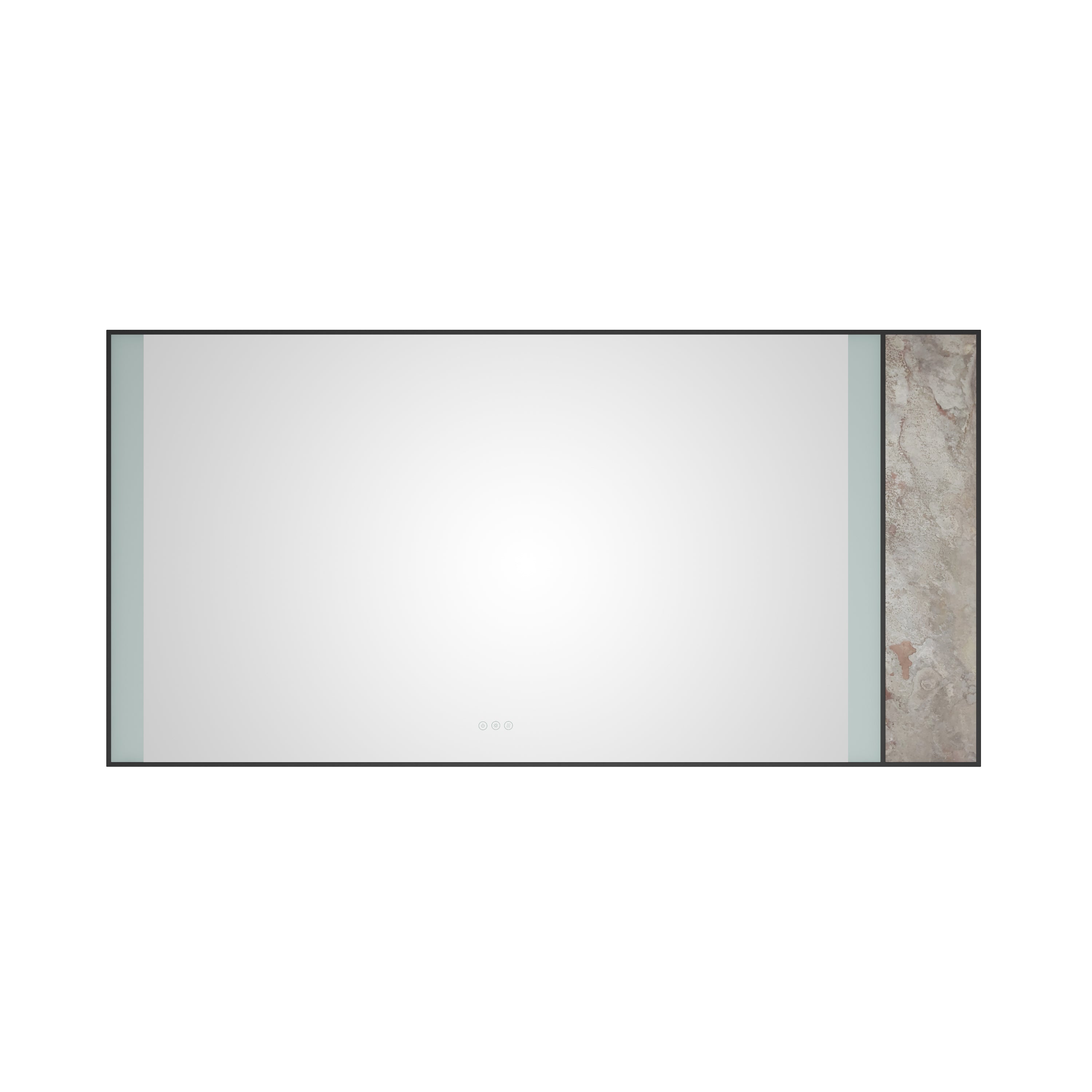 72x 36Inch LED Mirror Bathroom Vanity Mirror with Back Light, Wall Mount Anti-Fog Memory Large Adjustable Vanity Mirror
Natural stone decoration decoration follows LED changes