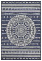 Sunshine GC_HAR2016 Blue 5 ft. 3 in. x 7 ft. 3 in. Indoor/Outdoor Area Rug