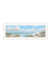 'Seascape I' by Georgia Janisse, Ready to Hang Framed Print, White Frame